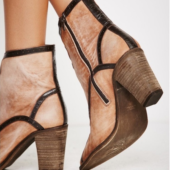 Western Inspired Free People Booties - Picture 4 of 8